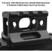 3-Slot Slim Picatinny Short Riser Mount - 1 High - Black | 3 Slots - Buy Online on SooperMarket.com