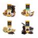 Peaceful Squirrel Raw Rev Glo Bars Variety Pack - High Protein & Fiber, Vegan, Gluten-Free - 14 Bars, 1.6 oz Each - Buy Online on SooperMarket.com