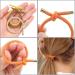56-Piece Knotted Hair Ties - Ponytail Holders for Women & Girls in 14 Colors - Buy Online on SooperMarket.com