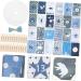CRAFTHROU 24pcs Christmas Bag Christmas Candy Bag Xmas Party Bag DIY Advent Calendar Bags Calendars Cloth - Buy Online on SooperMarket.com