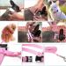 Adjustable Rabbit & Pet Harness Set - Blue & Pink Leash for Dogs Kittens Rabbits & Guinea Pigs | International Shipping - Buy Online on SooperMarket.com