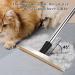 Pet Hair Remover & Lint Brush with Adjustable Long Handle | Carpet & Furniture Cleaner for Dogs & Cats - Black - Buy Online on SooperMarket.com