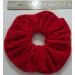 AADYA Pair of Extra Large (15CM) Velvet Hair SCRUNCHIES Elastic Scrunchy Hair BOBBLES 7 Different (RED) - Buy Online on SooperMarket.com