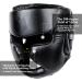 FitsT4 Boxing Headgear | Sparring Head Guard for Martial Arts Training | PU Leather | Large-X-Large - Buy Online on SooperMarket.com