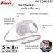 Shop Flexi Dog Leash - Extendable with Soft Handle | 3m 5m 8m | Perfect for Small Dogs (8-20kg) - Pink Rose - Buy Online on SooperMarket.com