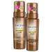 Jergens Natural Glow Instant Sun Body Mousse - Light Bronze Tan | 6 oz Sunless Self-Tanner for Natural-Looking Tan - Shop Internationally - Buy Online on SooperMarket.com