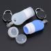 Buy 5-Part Silicone Travel Bottle Set - Leak-Proof Portable Refill Bottles with Carabiner | Perfect for Liquid Soap & Toiletries - 38 ml - Buy Online on SooperMarket.com