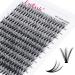 Individual Cluster Lashes Extensions 30D 0.07 D Curl 12-18mm Mixed Trays Extensions Individual Cluster Lashes DIY Eyelash Extensions at Home 12-18 mm DH-30D-0.07-D