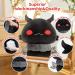 Mewaii 14'' Mothman Mushroom Plush Pillow Squishy Toy - Black Moth 14 Inch - Buy Online on SooperMarket.com