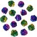 Chiwava 1.6'' Mylar Balls Cat Toy - 45PCS Assorted Color Lightweight Crinkle Ball for Kittens - Buy Online on SooperMarket.com