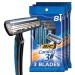 BIC Comfort 3 Disposable Razors for Men for an Ultra-Soothing, Comfortable Shave, 3 8-count Packs of Razors With 3 Blades, 8 Count (Pack of 3)