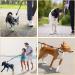 Adjustable Reflective Dog Leash for Large & Medium Dogs - 3M Nylon Lead with Double Carabiner Hooks - Buy Online on SooperMarket.com