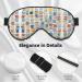 Buy SSIMOO Hand Drawn Teapots & Cups Eye Mask - Soft Breathable Perfect for Travel & Relaxation - International Shipping Available - Buy Online on SooperMarket.com