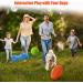 LUKITO Indestructible Dog Toys Dog Toys Indestructible for Dog Birthday Dog Chew Toys for Aggressive Chewers Tough Dog Toys for Medium/Large Dogs Dog Toys for Boredom with Rubber(3 Pack) colourful - Buy Online on SooperMarket.com