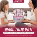 Cherry Blossom Spa Gift Basket Set for Women - Luxury Bath and Body Set with Lotions, Bath Bombs, Mirror, Travel Bag - Perfect Christmas Gift - Buy Online on SooperMarket.com