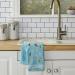 SKL HOME Flips & Flops 2 Pc Hand Towel Set - Blue | Saturday Knight Ltd - Buy Online on SooperMarket.com