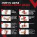 MANIMAL Wrist Wraps: Ultimate Support for Weightlifting, Strength Training, Bodybuilding, and Crossfit - Prevent Wrist Pain, Comfortable & Durable Design - 3 Years of Daily Use - Backed by Night Stalker - Buy Online on SooperMarket.com