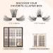 Shop LASHVIEW Mega Volume Lash Clusters - DIY Eyelash Extensions for At-Home Glam | D Curl Individual Lashes (10-16mm Mix - Buy Online on SooperMarket.com