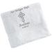 For Holy Baptism Baptism Cloth (Glitter Silver 100x50cm)