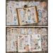 Knaid Vintage Scrapbook Supplies Pack - 200 Pieces for Junk Journals, Planners & Bullet Journals | Botanical Paper Stickers & Craft Kits for Aesthetic Cottagecore Collage Albums - Nature Theme - Buy Online on SooperMarket.com
