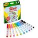 Crayola Fabric Markers for Kids - Set of 10 Fine Tip Assorted Colors - Buy Online on SooperMarket.com