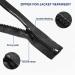 Sawoake 5/8 Inch Separating Jacket Zippers - 2PCS Black Molded Plastic Zipper Bulk for Coats, DIY Sewing Tools - Garment, Bags, Home Textile - Buy Online on SooperMarket.com