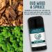 American Provenance Men's Aluminum Free Deodorant - Long-Lasting Natural Protection with Essential Oils - Oud Wood & Spruce Scent - Made in USA - Cruelty Free - 1 Pack - Buy Online on SooperMarket.com