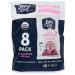 Lesser Evil - Buddha Bowl Organic Popcorn Himalayan Pink - 0.46 Ounce (Pack of 8)