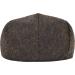 STARANCE Men's Wool Blend Newsboy Ivy Hat Tweed Flat Cap Herringbone Coffee 7 1/4 - Buy Online on SooperMarket.com