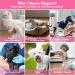 Dono Disposable Dog Diapers for Female Dogs - Super Absorbent & Leak-Proof - 48 Count Sizes XXS to L - Ideal for Incontinence Heat & Periods - Buy Online on SooperMarket.com