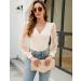 Fayenne Womens Tops Deep V Neck Cross Wrap Sexy Tops Polka Dot Mesh Long Sleeve T Shirt Casual Blouses S Beige - Buy Online on SooperMarket.com