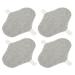 Reusable Sanitary Pads Professional 4pcs Healthy Leakage Proof Eco Friendly Soft Cloth Panty Liners for Women(S)