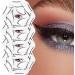 Eye eyeliner brushes eye eyeliner dial 4 sheets 10 models each eye shadow template 6 in1 in1 eye eyeliner stickers reusable with perfect winged tip - Buy Online on SooperMarket.com