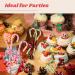 Candy Canes 24 Pcs - Peppermint and Strawberry Flavours - Individually Wrapped Ideal for Christmas Birthday Halloween Easter Party Favours and Stocking Fillers - Buy Online on SooperMarket.com
