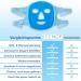 Buy IceHOF Cool Mask Face - Reversible Plush Fabric with Velcro Fastener & High-Quality Cooling Gel | Optimal Comfort & Storage Bag Included - Buy Online on SooperMarket.com