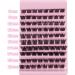 Selawasty 80pcs Lash Clusters D Curl Mega Volume Wispy Individual Eyelash Extensions - DIY at Home (S5-D-8-16MIX) - Buy Online on SooperMarket.com