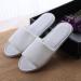 KabinChiu 6 Pairs Disposable Spa Slippers White - Universal Size for Hotel, Home, Nail Salon - Non-Slip Open Toe Design for Women and Men - Buy Online on SooperMarket.com