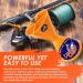 LineOFF Fishing Line Winder Spooler (Orange) - Electric Drill Powered Stripper Tool - Buy Online on SooperMarket.com