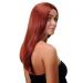 WIG ME UP Women's Long Straight Wig - Dark Copper Red - 60 cm Middle Parting - International Shipping Available - Buy Online on SooperMarket.com