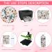 Valyria Sublimation Blanks Chapstick & Lipstick Holder Keychains Bulk Pack - White Rectangle (20 Pcs) - Buy Online on SooperMarket.com
