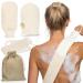 Exfoliating Glove Set with Body Scrub Brush - Dead Skin Remover | UK Seller - Buy Online on SooperMarket.com