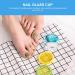FRCOLOR 1Pc nail art crystal cup dappen dish with lid diamond dappen dish monomer cups for acrylic nails crystal nail cup Crystal Dappen Dish cups glass manicure White crystal small plate 5.5x5.5cm Blue - Buy Online on SooperMarket.com