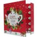 English Tea Shop Organic Book Style Red Advent Calendar - 25 Loose Leaf Tea Pyramid Bags - 13 Different Flavours. 50 g U060772 - Buy Online on SooperMarket.com