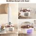 Aedcbaide Electric Nail File 3 in 1 Nail Drill Nail Files for Acrylic and Gel Nails 18000 RPM Adjustable Speed Electric Nail Drill Built-in Nail Lamp for Manicure & Pedicure Tools & Accessories - Buy Online on SooperMarket.com