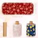 Vitalcozy Reusable Toilet Towels - Absorbent Cotton Kitchen & Bidet Towels | Eco-Friendly Washable Paperless - Pfauen Blossom Design - Buy Online on SooperMarket.com