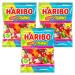 Sour Sparks Gummy Sweets Soft Chewy Candy Duo Flavours Raspberry & Pineapple Cola & lemon Apple & Cherry 160g - 3x Share Bags