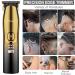 Hatteker Men's Professional Hair Clippers & T-Blade Trimmer Kit - Cordless Beard Cutting IPX7 Waterproof Gold - Grooming Essentials for Barbers & Home Use - Buy Online on SooperMarket.com