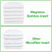 Wegreeco Reusable Bamboo Inserts for Baby Cloth Diaper - 12 Pack, 4 Layers, High Absorbency - Buy Online on SooperMarket.com
