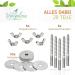 5 Pack Galvanized Steel Screws for DIY Bird Toys & Cage Attachments - Perfect for Tinkerers - Buy Online on SooperMarket.com