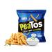 PeaTos Party Mix Crunchy Curls & Rings - Gluten-Free Pea Protein Puffs Snack Packs (15 count  1 oz each) - 4g Protein  3g Fiber - Buy Online on SooperMarket.com
